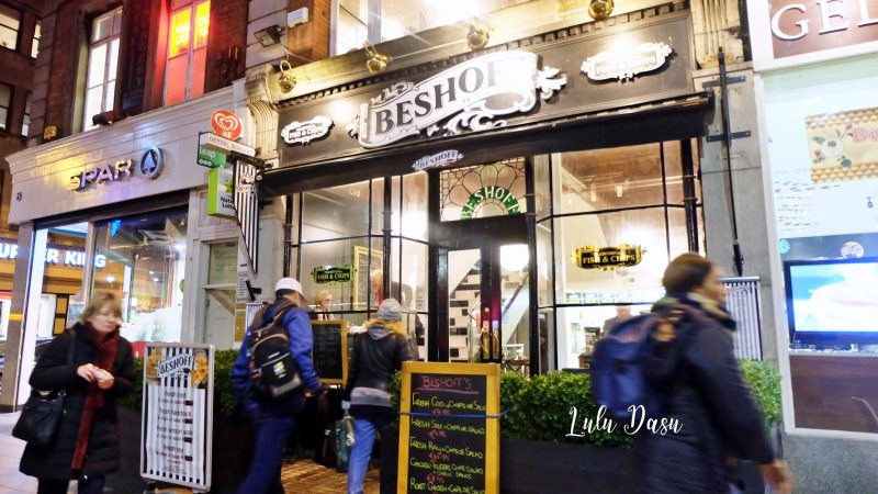都柏林市區平價美食｜Beshoff Restaurant・好吃不貴的魚薯條店