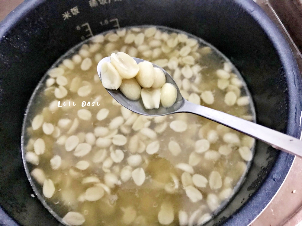 食譜｜花生桂圓蛋花湯。花生湯綿密的煮法原來超簡單！