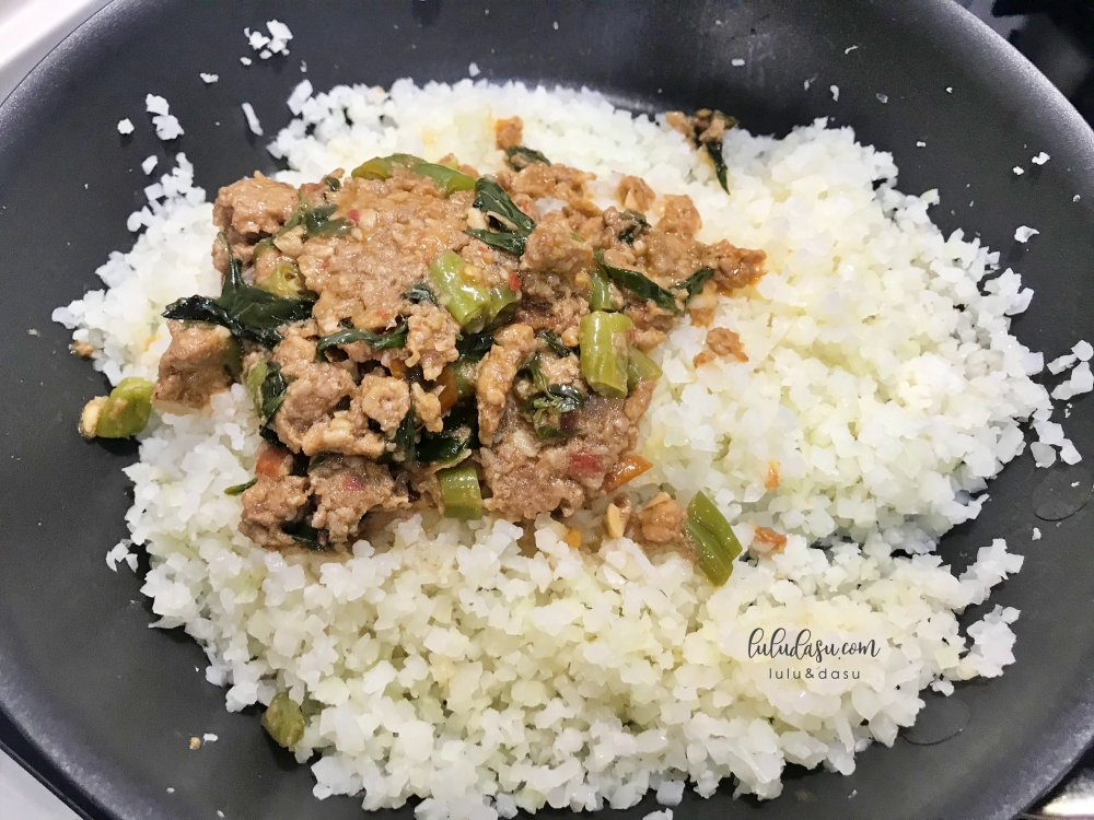 健康食譜｜花椰菜米食譜：花椰菜米炒飯超好吃，好市多好物分享