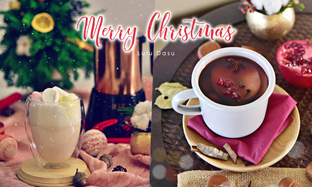 好有聖誕氣氛的飲品自己做｜聖誕熱飲食譜：聖誕熱紅酒、熱奶酒茶、棉花糖巧克力 @LULUDASU 繽紛真實