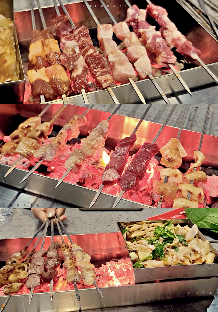 吉林自由行·延吉美食推薦｜延邊必吃金利串店 肉太好吃啦！到北方就是要吃燒烤