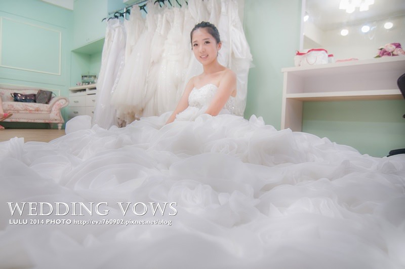 【婚禮】韓風婚紗 Wedding Vows婚紗工作室 令人失心瘋的白紗&#038;禮服 @LULUDASU 繽紛真實