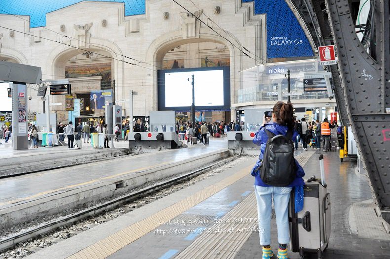 【歐洲自助旅行37天】DAY 13義大利火車之旅‧「威尼斯到米蘭」米蘭火車站(交通篇) @LULUDASU 繽紛真實