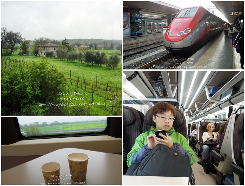 【歐洲自助旅行37天】DAY 6義大利火車之旅‧「羅馬到佛羅倫斯」搭火車快速穿梭於城市間 @LULUDASU 繽紛真實